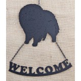 CHOW CHOW WELCOME SIGN